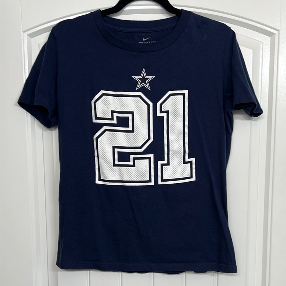 Nike Navy Blue Star Graphic Tee
